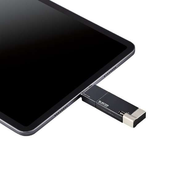 USBメモリ MFi認証(Android/iOS/Mac/Windows11対応) ブラック MF-LGU3B016GBK [16GB /USB TypeA＋USB TypeC＋Lightning /USB3.2 /キャップ式]_8