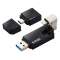 USB MFiF(Android/iOS/Mac/Windows11Ή) ubN MF-LGU3B064GBK [64GB /USB TypeA{USB TypeC{Lightning /USB3.2 /Lbv]