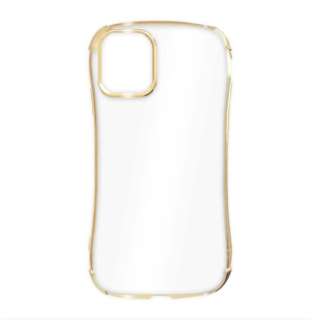 iPhone 13 mini Ή 5.4inchGLINTING PLATE CASE S[h IS-GPI13M-01GD