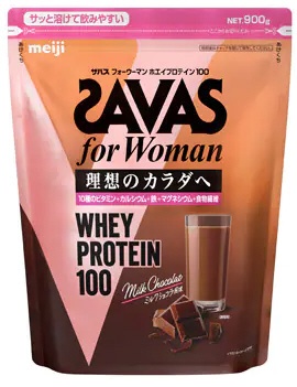 ザバス for Woman ホエイプロテイン100 ミルクショコラ風味 900g 
