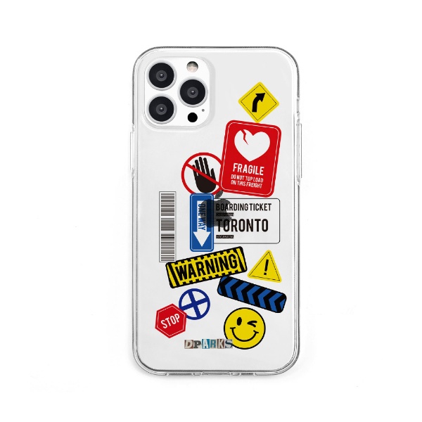 iPhone 13 Pro б 6.1inch 3 եȥꥢ TAG STICKER Warning Dparks DS21176i13P