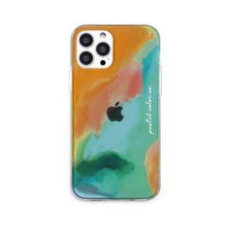 iPhone 13 Pro Ή 6.1inch 3 \tgNAP[X@Pastel color@OrangeGreen Dparks DS21200i13P yïׁAOsǂɂԕiEsz