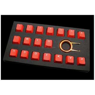 kL[LbvlUSzp Rubber Gaming Backlit 18L[ bh th-rubber-keycaps-red-18