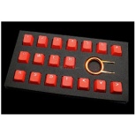 kL[LbvlUSzp Rubber Gaming Backlit 18L[ bh th-rubber-keycaps-red-18