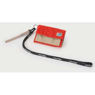 ＶＴ waretto ＶＴ wallet(H10.5*W13.5*D2.5cm/Orange×Pale Khaki)500849 0902