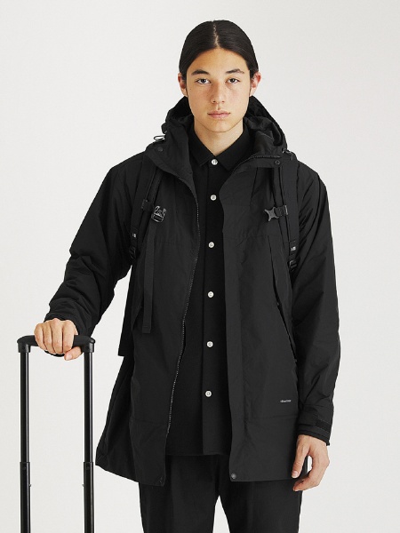 男女兼用 ワンダー ストレージ コート wander storage coat(Lサイズ/Black)101308 9000