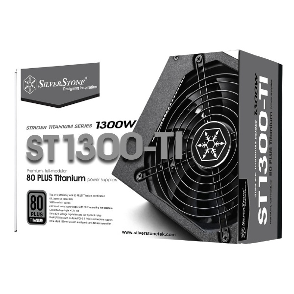 PC電源 SST-ST1300-TI [1300W /ATX /Titanium]
