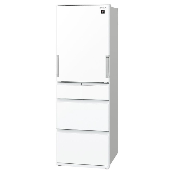 冷蔵庫 ホワイト系 SJ-G415H-W [5ドア /左右開きタイプ /412L] 《基本 