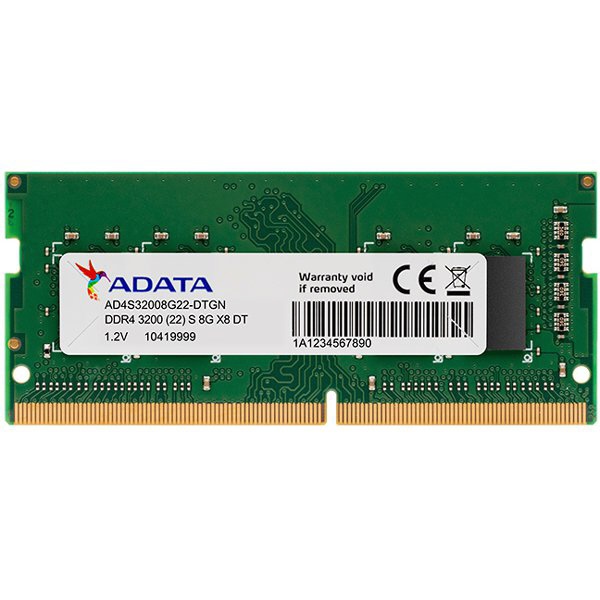 増設メモリ ノート用 AD4S32008G22-DTGN [SO-DIMM DDR4 /8GB /2枚 ...