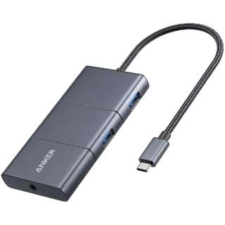 mUSB-C IXX J[hXbg / HDMI /3.5mm / USB-A2 / USB-Cn USB PDΉ 85W hbLOXe[V O[ A83660A1 [USB Power DeliveryΉ]