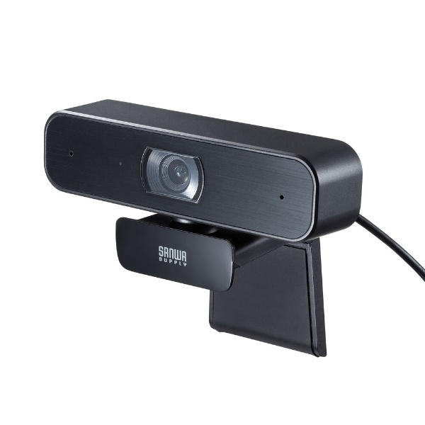 CMS-V45 ウェブカメラ マイク内蔵 シルバー [有線] サンワサプライ