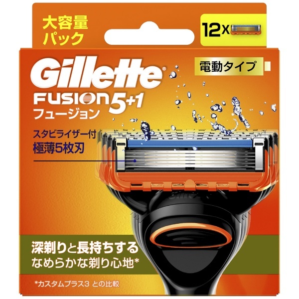 ジレット　Gillette（ジレット）フュージョンパワー替刃12個入