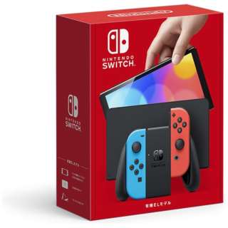 Nintendo Switch（有機ELモデル） Joy-Con(L) ネオンブルー/(R) ネオンレッド ［ゲーム機本体］