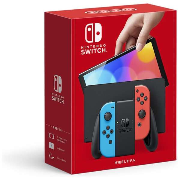 Nintendo Switch（有機ELモデル） Joy-Con(L) ネオンブルー/(R) ネオンレッド [ゲーム機本体] 任天堂