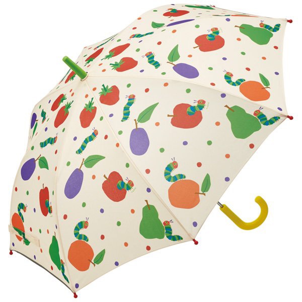 子ども傘55cm はらぺこあおむし UB1N 数量は多 雨傘 子供用 特価キャンペーン