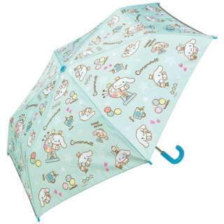 子ども用 折りたたみ傘 （53cm） サンリオ シナモロール おやつタイム UBOT1_538872 [雨傘 /子供用]