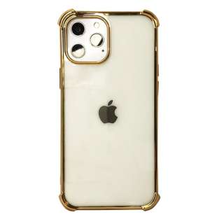 iPhone 13 Pro Ή Glitter shockproof soft case DEVIA gold DEVIA4314 yïׁAOsǂɂԕiEsz