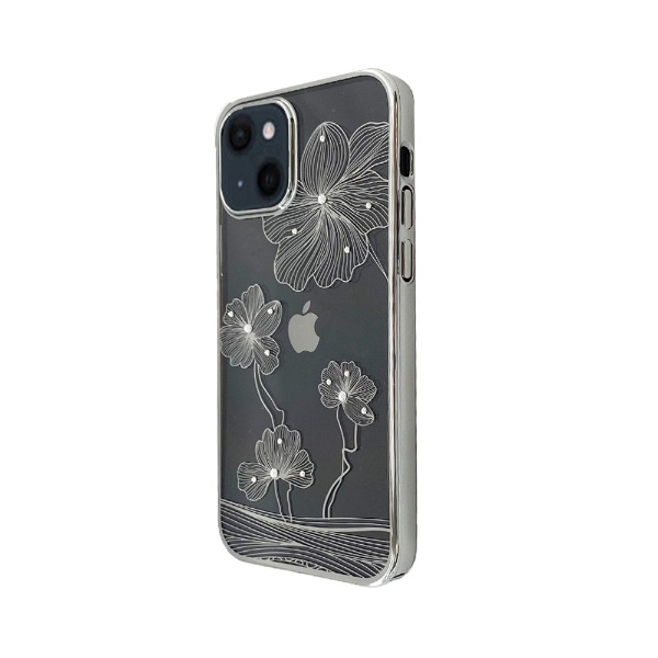 iPhone 13 б Crystal Flora Series case DEVIA silver DEVIA4322