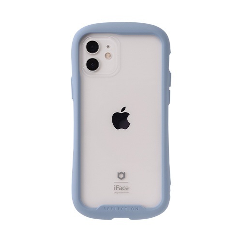 iPhone 12/12 Pro専用]iFace Reflection強化ガラスクリアケース 41-935521 ペールブルー HAMEE｜ハミィ  通販
