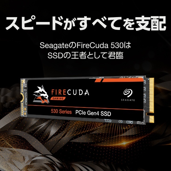 ZP4000GMA0013 M.2 NVMe 内蔵SSD 4TB PCIe Gen4x4 Firecuda 530シリーズ データ復旧サービス3年付  国内正規代理店品 [4TB /M.2] SEAGATE｜シーゲート 通販 | ビックカメラ.com