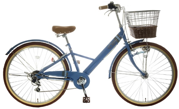 27.5型 自転車 カレッジ27.5 半額 お買得 6HD ブルー 組立商品につき返品不可 6段変速