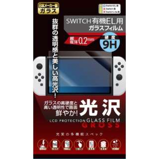 Switch有機EL用ガラスフィルム 光沢 RL-SEL5103 【Switch 有機ELモデル用】_1