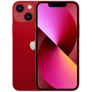 ySIMt[ziPhone 13 mini A15 Bionic 5.4^ Xg[WF128GB fASIMinano-SIMeSIMx2j MLJG3J/A (PRODUCT)RED