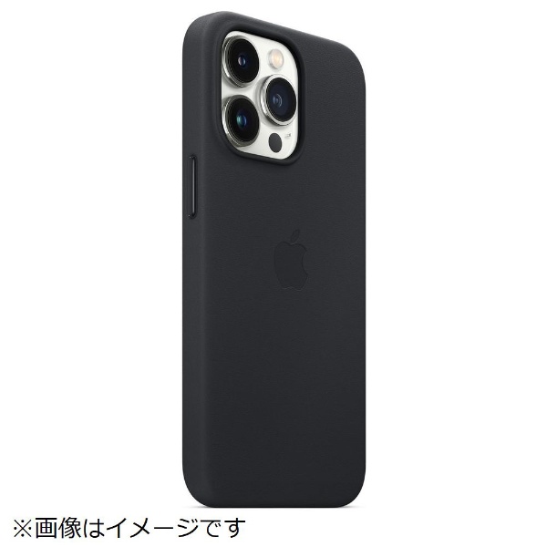 純正】MagSafe対応 iPhone 13 Pro レザーケース ミッドナイト MM1H3FE