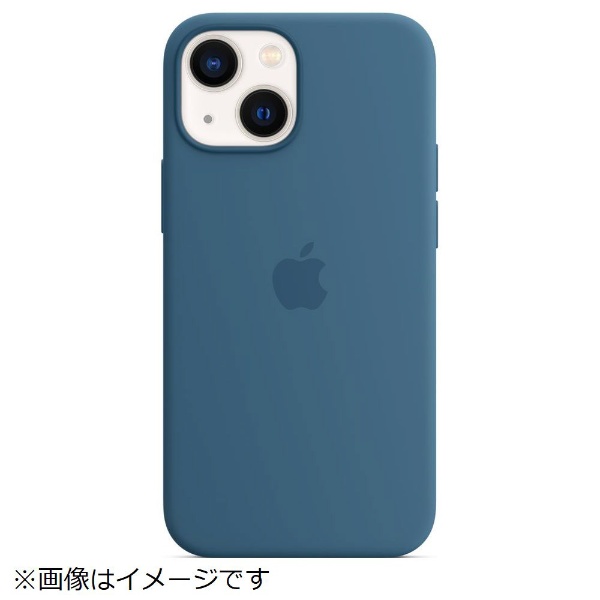 【純正】MagSafe対応 iPhone 13 mini シリコーンケース ブルージェイ MM1Y3FE/A ブルージェイ