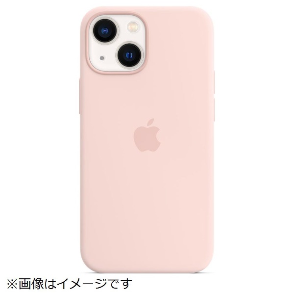純正】MagSafe対応 iPhone 13 mini シリコーンケース チョークピンク