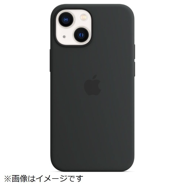 純正】MagSafe対応 iPhone 13 mini シリコーンケース アビスブルー 