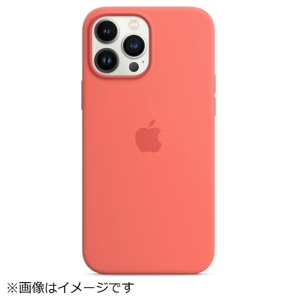 純正】MagSafe対応 iPhone 13 Pro Max シリコーンケース ピンクポメロ MM2N3FE/A ピンクポメロ アップル｜Apple  通販