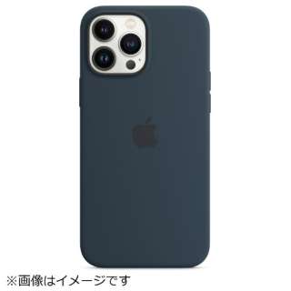 【純正】MagSafe対応 iPhone 13 Pro Max シリコーンケース アビスブルー MM2T3FE/A