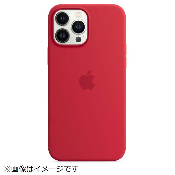 純正 iPhone13 Pro Max シリコンケース(PRODUCT)RED