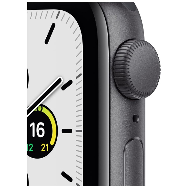 Apple Watch SE（第1世代：GPSモデル）40mmスペースグレイアルミニウムケースとミッドナイトスポーツバンド スペースグレイアルミニウム  MKQ13J/A （第1世代）