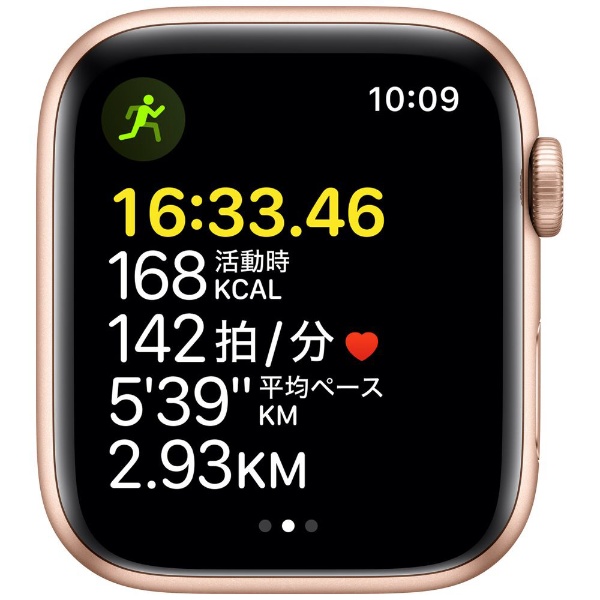 Apple Watch SE（第1世代：GPSモデル）44mmゴールドアルミニウムケース