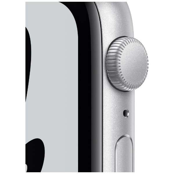 Apple Watch Nike ＳＥ(ＧＰＳ型号)44mm银铝包和纯的白铂/黑色Nike运动带银铝MKQ73J/A(第1代)_2