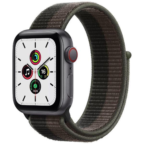 Apple Watch SE（GPS+Cellularモデル）40mmスペースグレイアルミニウム 