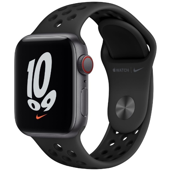 Apple Watch Nike SE（GPS+Cellularモデル）40mmスペースグレイアルミニウムケースとアンスラサイト/ブラックNikeスポーツバンド  スペースグレイアルミニウム MKR53J/A （第1世代） アップル｜Apple 通販