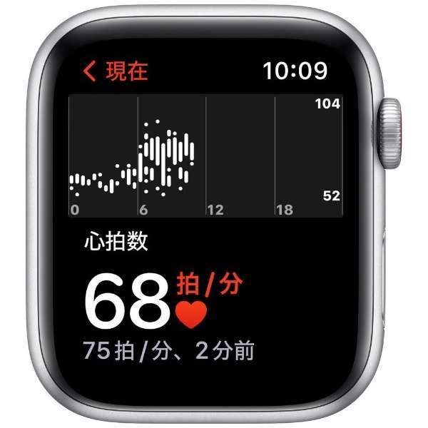 Apple Watch Nike ＳＥ(GPS+Cellular型号)44mm银铝包和纯的白铂/黑色Nike运动带银铝MKT63J/A(第1代)_4