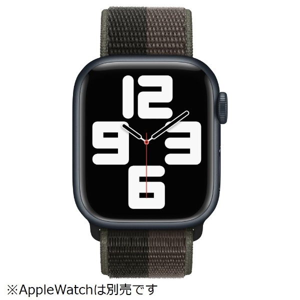 Apple Watch 41mmトルネード グレイ スポーツループバンド