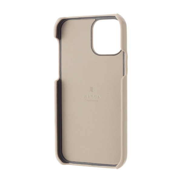 LANVIN COLLECTION - Shell Case Pocket for iPhone 13 [ Gray ] LANVIN  COLLECTION　ランバンコレクション LCPTGRYSCIP2161