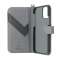 LANVIN COLLECTION - Folio Case Signature with Neck Strap for iPhone 13 [ Gray ] LANVIN COLLECTION@oRNV LCSIGRYFLNSIP2161_2