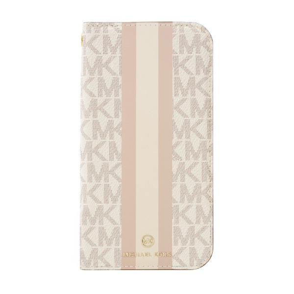 MICHAEL KORS - Slim Wrap Case Stripe for iPhone 13 Pro [ Vanilla 