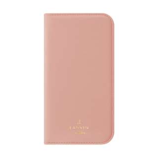 LANVIN en Bleu - Folio Case Stand & Ring Ribbon 2-Tone for iPhone 13 Pro [ Baby Pink/Vivid Pink ] LANVIN en Bleu@oIu[ LBR2BPVFLIP2162