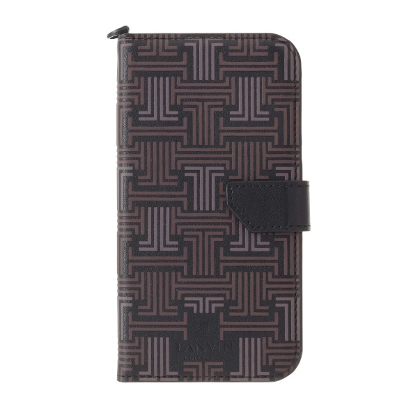 ITSKINS - Hybrid Folio Leather for iPhone 13 mini/12 mini [ Black 