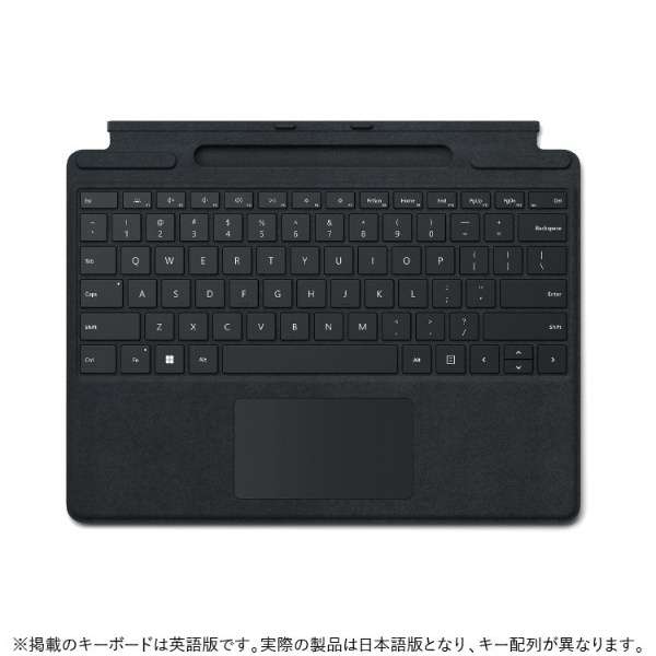 Surface Pro Signature キーボード ブラック 8XA-00019_1