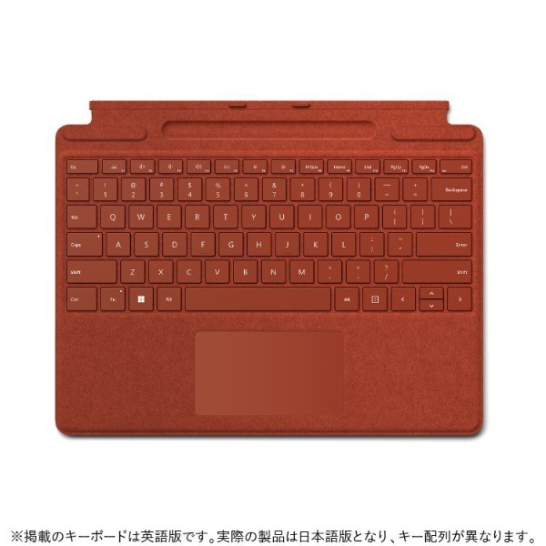 Surface Pro Signature キーボード ポピー レッド 8XA-00039 マイクロソフト｜Microsoft 通販 |  ビックカメラ.com