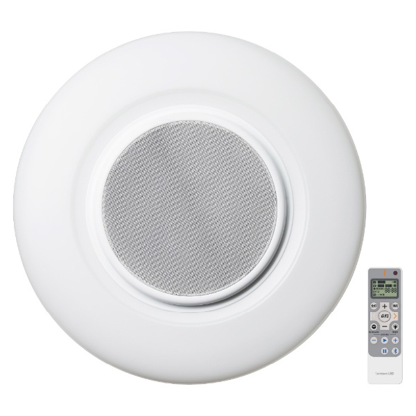 Bluetoothスピーカー搭載 LEDシーリングライト Luminous LED OS-W08DS [8畳 /昼光色～電球色 /リモコン付属]  【処分品の為、外装不良による返品・交換不可】