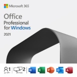 Microsoft Office Professional 2021(最新的持续版)   Windows11，10[下载版]PC2的台阶[Windows用][下载下载版]